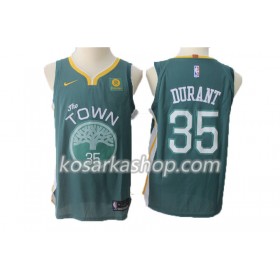 Dres Golden State Warriors Kevin Durant 35 Nike 2017-18 Zelena Swingman